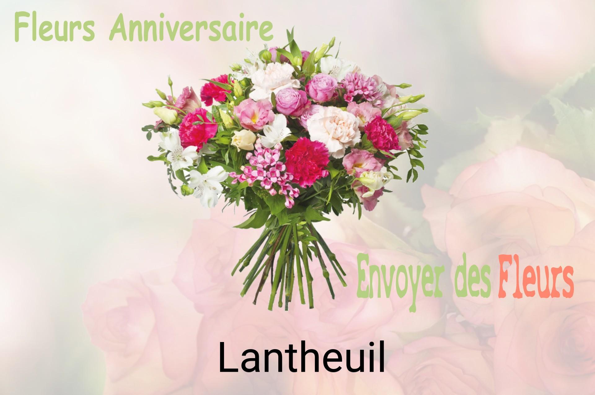 Bouquet de fleurs d’anniversaire livré à Lantheuil